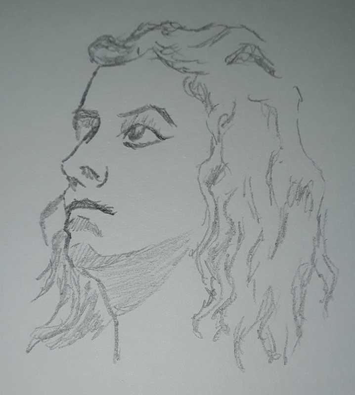 Woman, 2 of 2, portrait