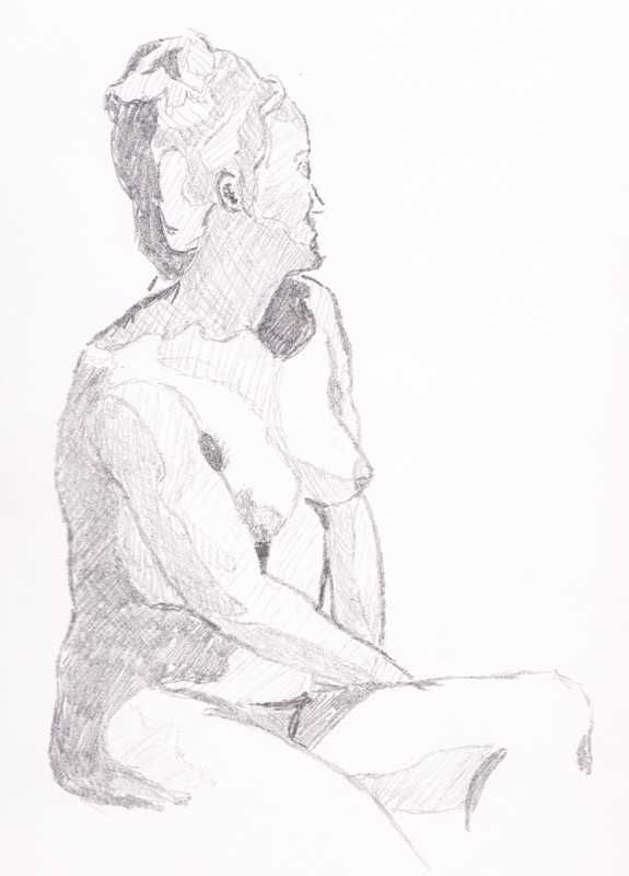 Seated lady