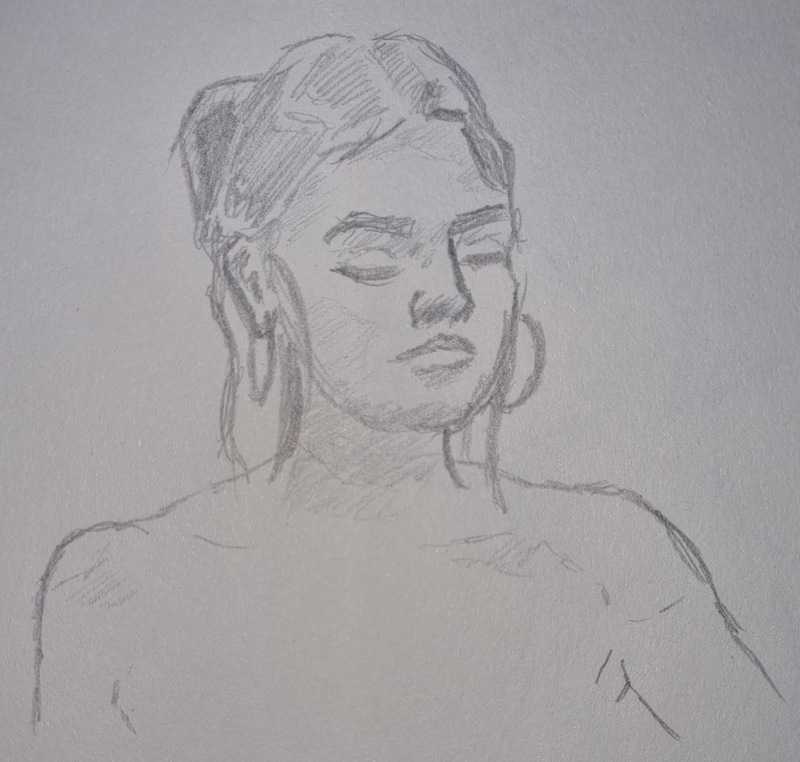 Woman, 2 of 7, portrait