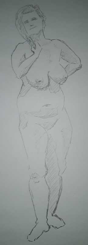 Woman, 1 of 2, standing