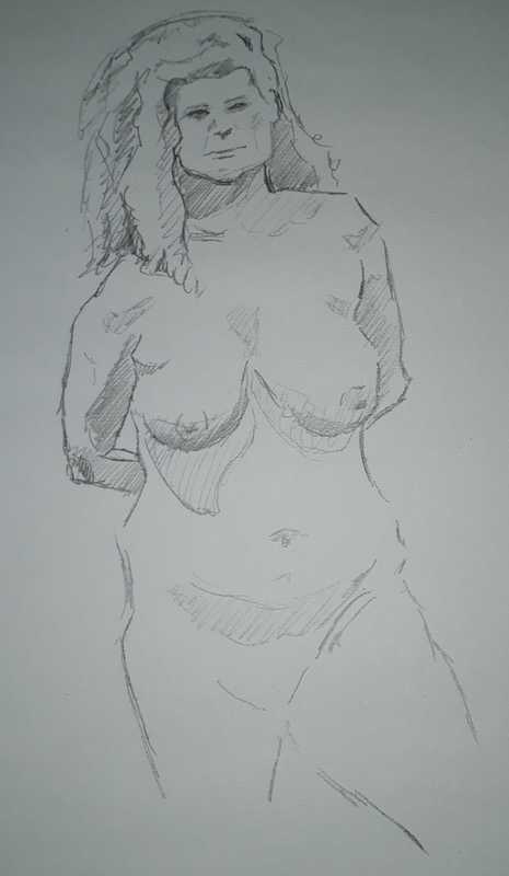 Woman, 2 of 2, standing